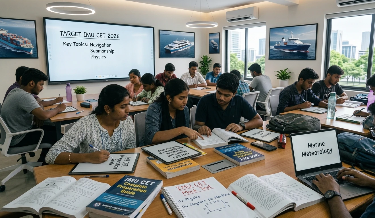 Best IMU CET Coaching in Kerala - student preparing for 2026 exam